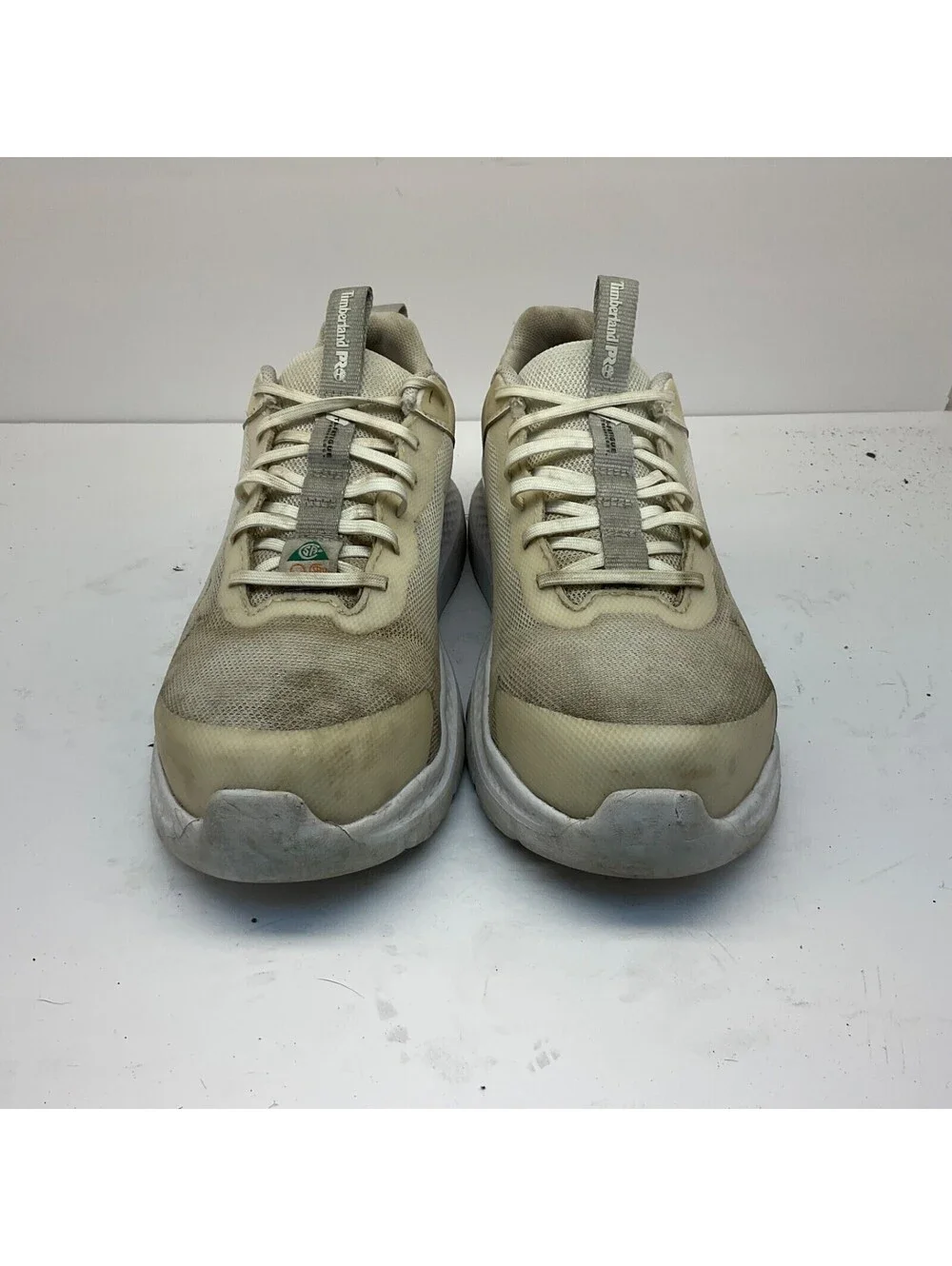 Timberland PRO Women's A5SSU Setra CTCP Low Athletic Work Shoes White Size 8.5W